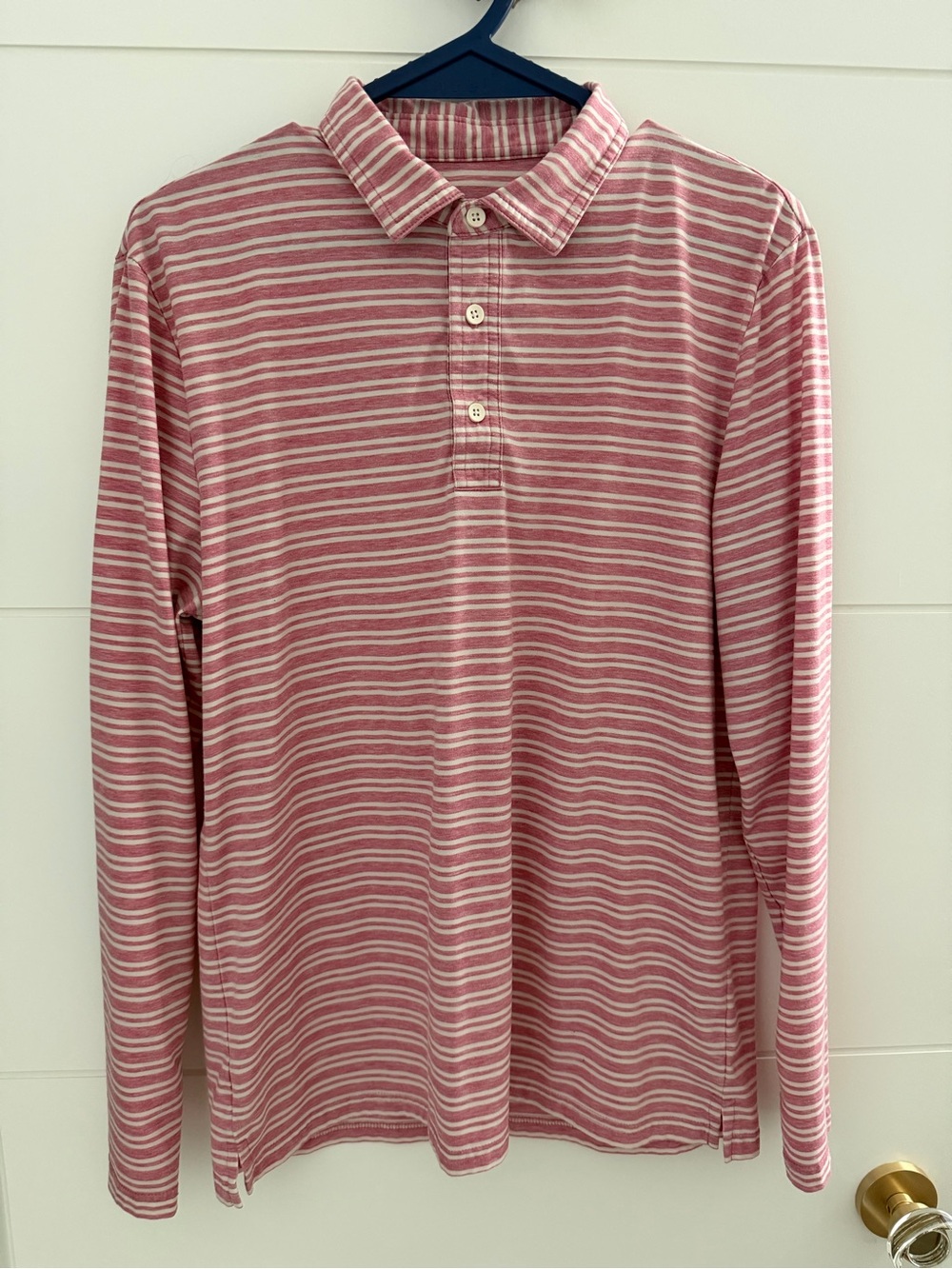 Johnnie-O Men's Brannen Striped Long-Sleeve Polo